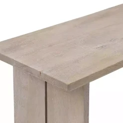 Kirklands Home Natural Mango Wood Farmhouse Console