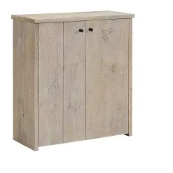 Kirklands Home Natural Mango Wood Shoe Cubbie