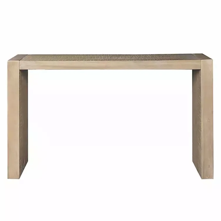 Kirklands Home Natural Monterey Console Table Tan Hot