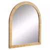 Kirklands Home Natural Rattan Arch Wall Mirror Online