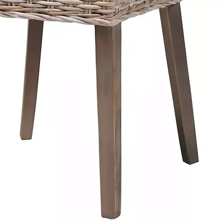 Kirklands Home Natural Rattan Cutout Back Dining Chair Brown Outlet