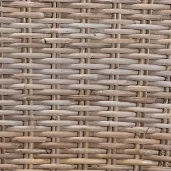 Kirklands Home Natural Rattan Cutout Back Dining Chair Brown Outlet