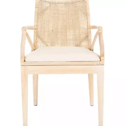 Kirklands Home Natural Rattan Gianna Accent Chair White Best