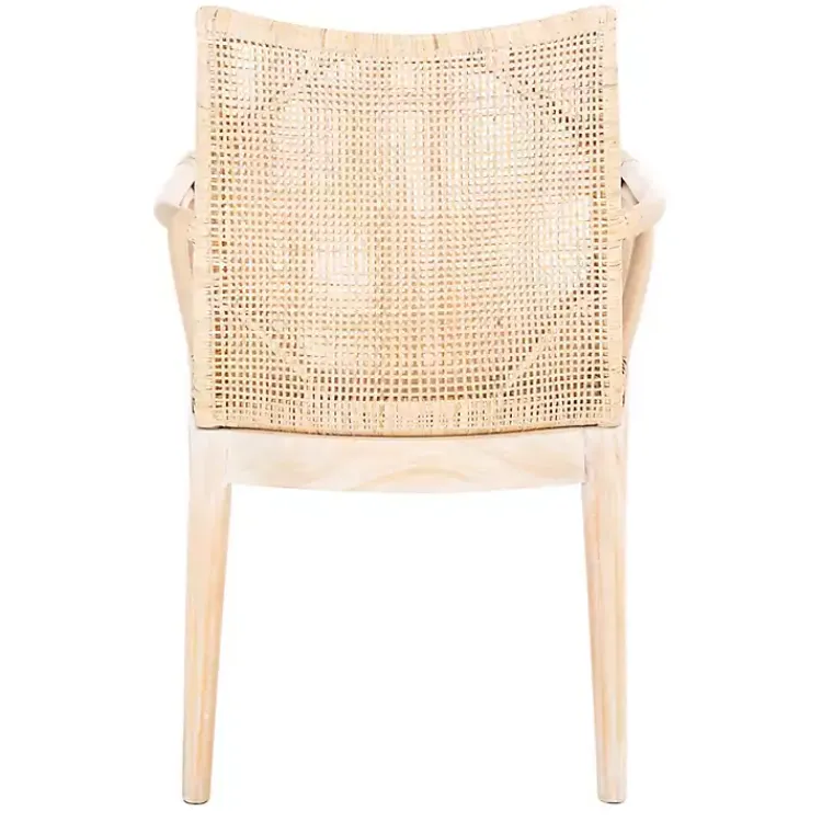 Kirklands Home Natural Rattan Gianna Accent Chair White Best