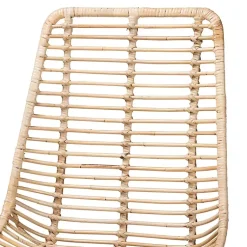 Kirklands Home Natural Rat Manhat Dining Chairs, Set of 2 Tan Outlet