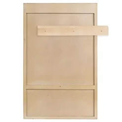 Kirklands Home Natural Rattan Wall Cabinet with Shelf Hot