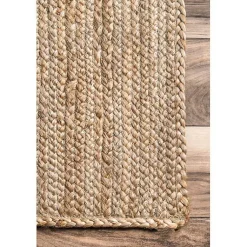 Kirklands Home Natural Reno Woven Area Rug, 4x6 Tan Discount