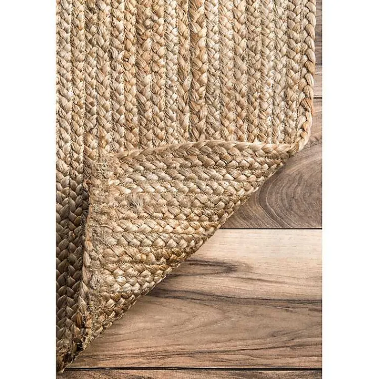Kirklands Home Natural Reno Woven Area Rug, 4x6 Tan Discount