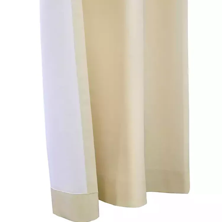 Kirklands Home Natural Room Darkening Curtain Panel Set, 95 in. Tan Hot
