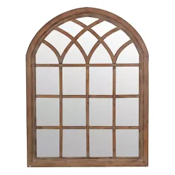 Kirklands Home Natural Sadie Arch Mirror Brown New