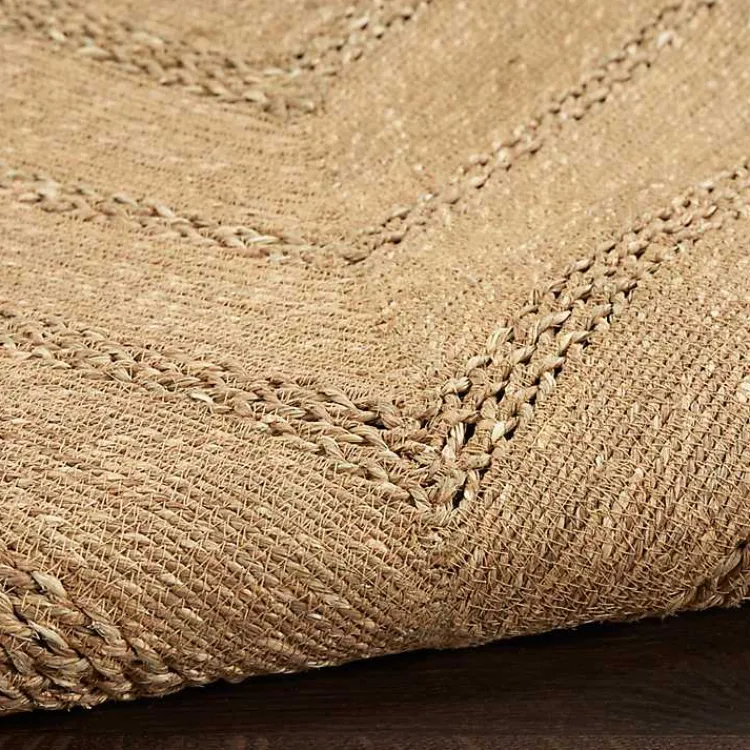 Kirklands Home Natural Seagrass Indoor/Outdoor Area Rug, 4x6 Tan Discount