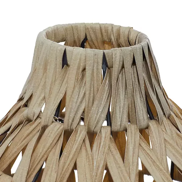 Vases>Kirklands Home Natural Seagrass Tapered Neck Coastal Vase Tan