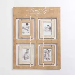 Collage Frames>Kirklands Home Natural Sentiment Windowpane Collage Frame