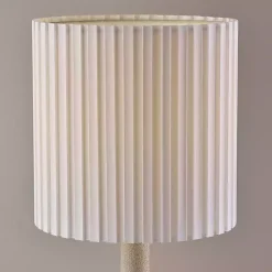 Kirklands Home Natural Stone Ring Ellie Table Lamp Brown Clearance