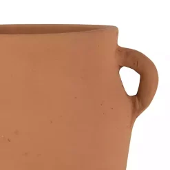 Vases>Kirklands Home Natural Terracotta Vase with Handles Orange