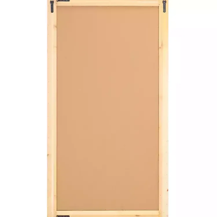 Kirklands Home Natural Textured Zoelle Wall Mirror Tan Clearance