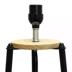 Kirklands Home Natural 3-Tier Tripod Floor Lamp Hot