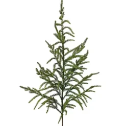 Christmas Arrangements & Garland>Kirklands Home Natural Touch Norfolk Pine Sprays, Set of 4 Green