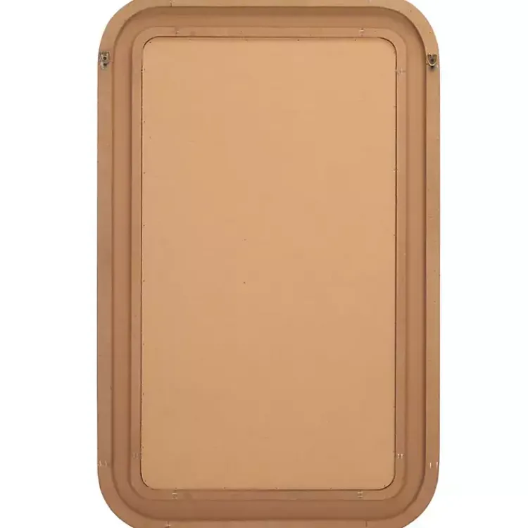 Kirklands Home Natural Wood and Rattan Alessa Wall Mirror Sale