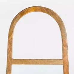 Decorative Accents>Kirklands Home Natural Wood Arch Blanket Ladder Tan