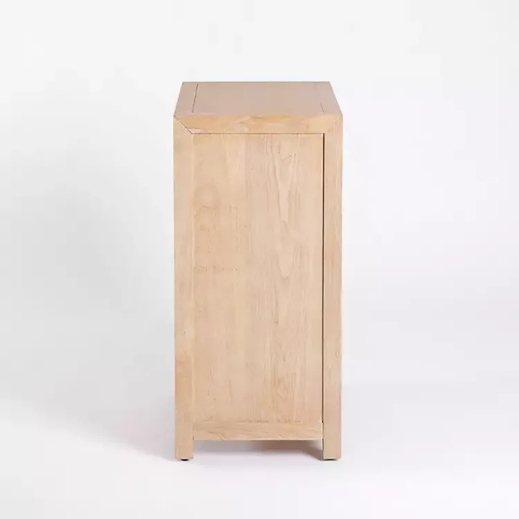 Kirklands Home Natural Wood Closed Modular Cabinet Tan Online