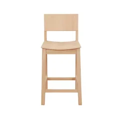 Kirklands Home Natural Wood Devin Counter Stools, Set of 2 Tan Best