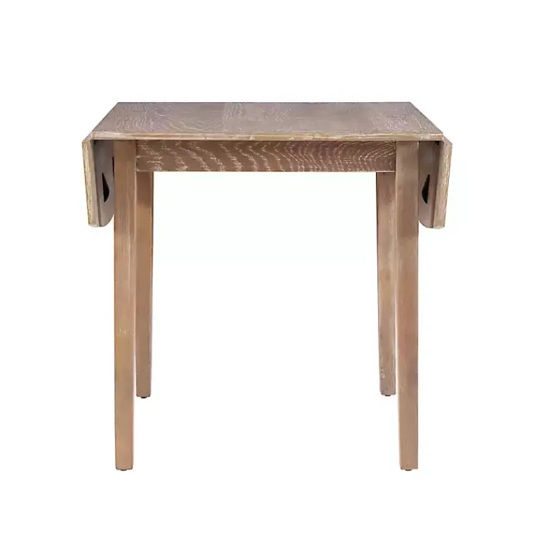 Kirklands Home Natural Wood Drop Leaf Dining Table Tan Sale