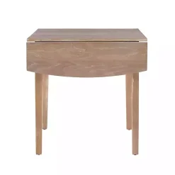 Kirklands Home Natural Wood Drop Leaf Dining Table Tan Sale
