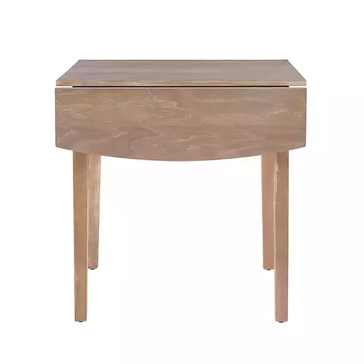 Kirklands Home Natural Wood Drop Leaf Dining Table Tan Sale