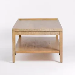Kirklands Home Natural Wood Hughes Coffee Table Tan Online