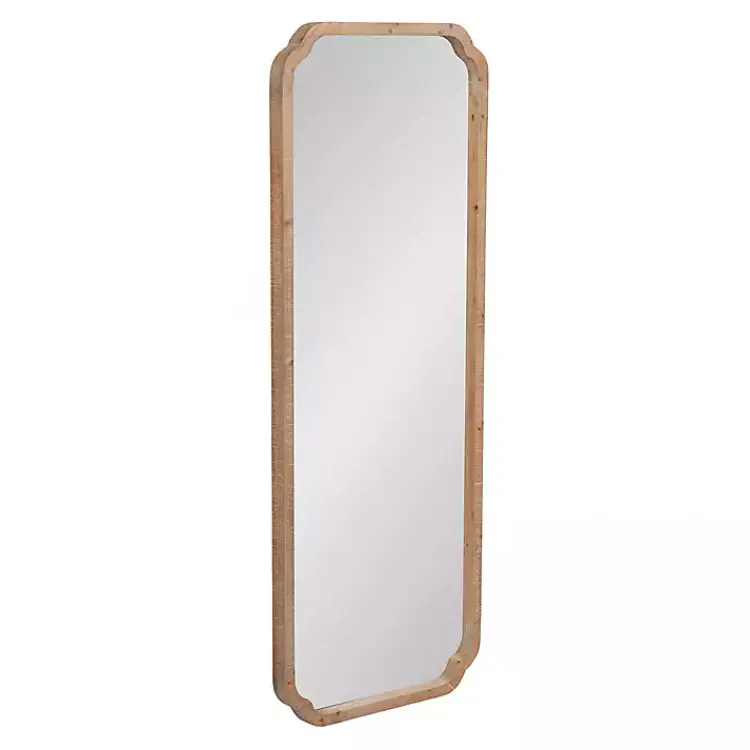 Kirklands Home Natural Wood Marston Wall Mirror Outlet