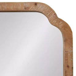 Kirklands Home Natural Wood Marston Wall Mirror Outlet