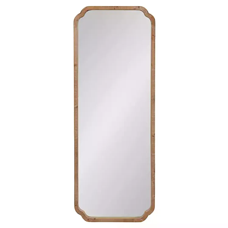 Kirklands Home Natural Wood Marston Wall Mirror Outlet