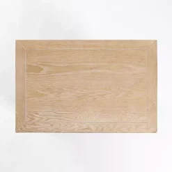 Kirklands Home Natural Wood Open Shelf Modular Cabinet Tan Hot