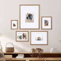 Kirklands Home Natural Wood 5-pc. Gallery Wall Picture Frame Set Best