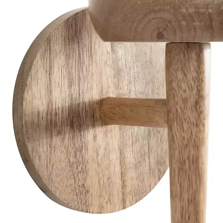 Sconces>Kirklands Home Natural Wood Torch Sconce