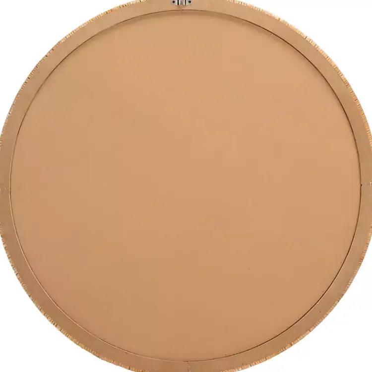 Kirklands Home Natural Wood Wrapped Mila Wall Mirror New