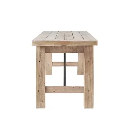 Kirklands Home Natural Wooden Sonoma Dining Bench Tan Sale