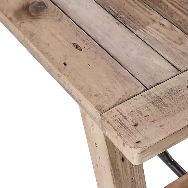 Kirklands Home Natural Wooden Sonoma Dining Bench Tan Sale