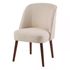Kirklands Home Natural Wraparound Back Dining Chair Tan New