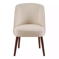 Kirklands Home Natural Wraparound Back Dining Chair Tan New