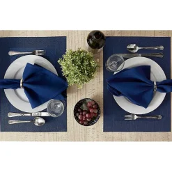Kirklands Home Nautical Double Frame Placemats, Set of 6 Blue Hot