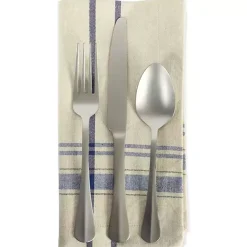 Kirklands Home Nautical French Stripe Napkins, Set of 6 Blue Best