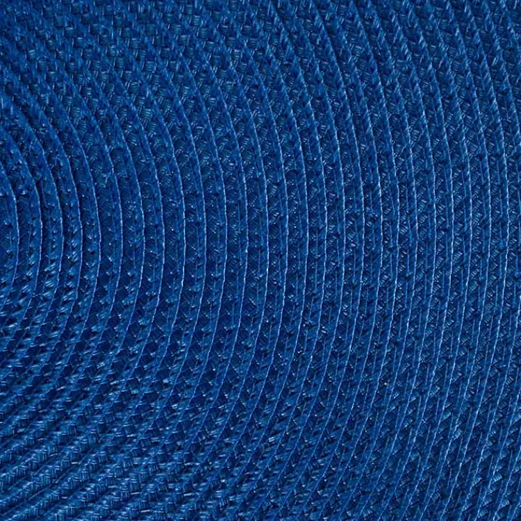 Kirklands Home Nautical Solid Round Placemats, Set of 6 Blue Sale