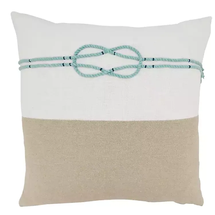 Pillows>Kirklands Home Nautical Knot Throw Pillow