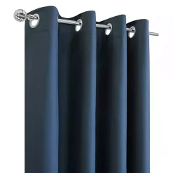 Kirklands Home Navy Alpine Blackout Curtain Panel, 95 in. Blue Discount