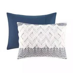 Kirklands Home Navy and White 3-pc. California King Duvet Set Sale