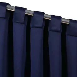Kirklands Home Navy Back Tab Blackout Curtain Panel Set, 84 in. Blue Sale