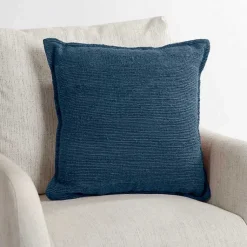 Pillows>Kirklands Home Navy Blended Handwoven Pillow Blue