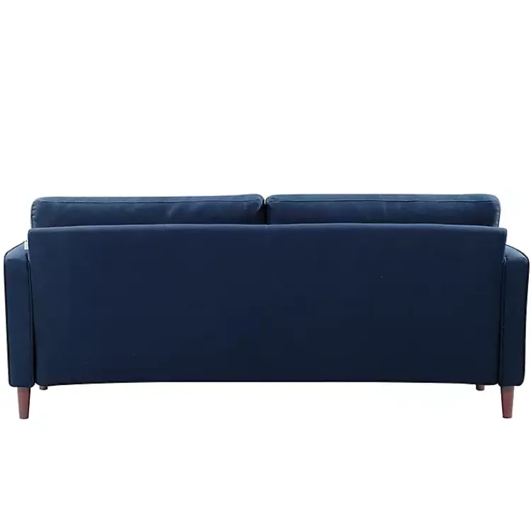 Kirklands Home Navy Chelsea Modern Sofa Blue Best